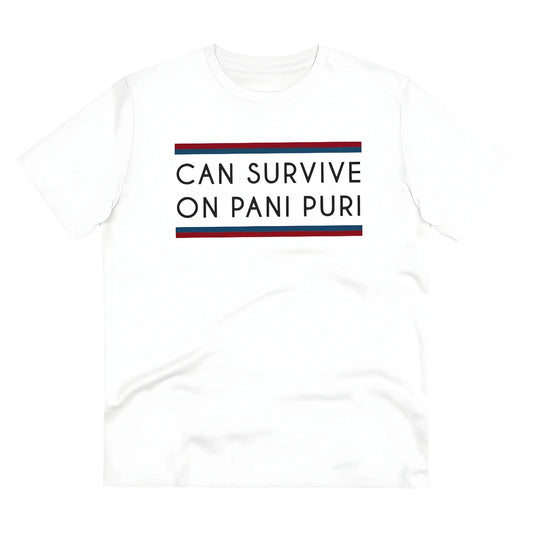 Men's PC Cotton Quotes Printed T Shirt (Color: White, Thread Count: 180GSM)